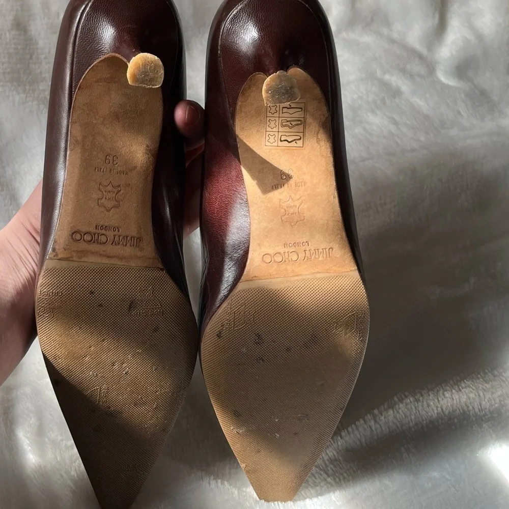 Vintage Jimmy Choo Brown Pumps Size 39